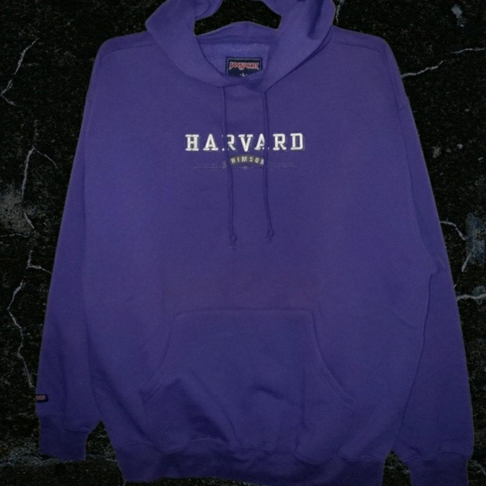 Vintage JanSport Harvard Crimson hoodie
